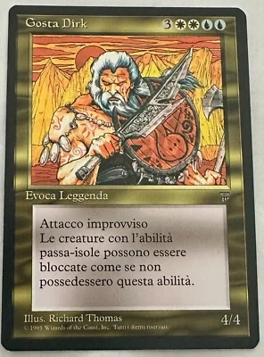 MtG Italian Legends Gosta Dirk Reserved List LP - Image 1 of 2