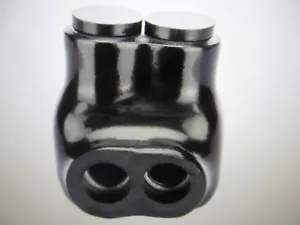 Polaris 4-14 AWG Bagged Insulated Tap Connector, Black - Picture 1 of 2