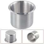 Durable Cup Holder Drink Holder For Marine Parts Recessed Stainless Steel