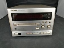 Grabadora Minidisc de Plata ONKYO MD-185II Hecha en JAPÓN Probada