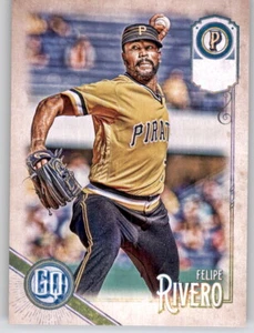 2018 Gypsy Queen Felipe Rivero Missing Team Name Plate SP Variation Pirates #31 - Picture 1 of 2