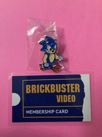 SDCC 2023 Brickbuster Sonic The Hedgehog Comic Con Exclusive LEGO Sonic Pin New!