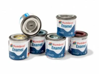 Colores Humbrol 14ml Para Modelismo Molak Revell Gloss Satin Metallic Matt - 1Pz