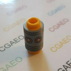 1 X LEGO bb0756c01pb01 Minifigure, Head, Modified Pencil Top with Flat Silver - Imagen 1 de 1