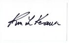 Kiri Te Kanawa Signed 5x3 Autographed Index Card IDC Opera Singer #01
