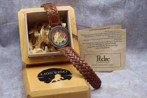 Disney The Lion King Simba Limited Edition Pedre Watch with Wooden Box - Picture 1 of 7