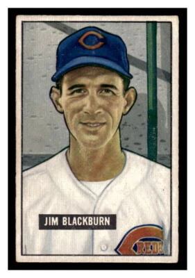 1951 Bowman Baseball #287 Jim Blackburn       127E-02 - Image 1 of 2