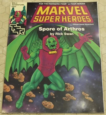 MARVEL SUPER HEROES Adventure THE SPAWN OF ARTHROS Sealed in Orig Shrink MSL3 ! - Image 1 of 2