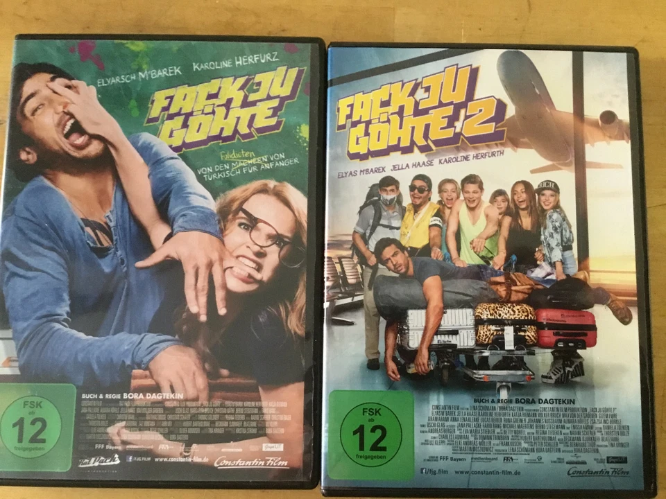 Fack Ju Göhte 1 2   [2 DVD] Elyas M'Barek Jella Haase Karoline Herfurth  - Bild 1 von 1