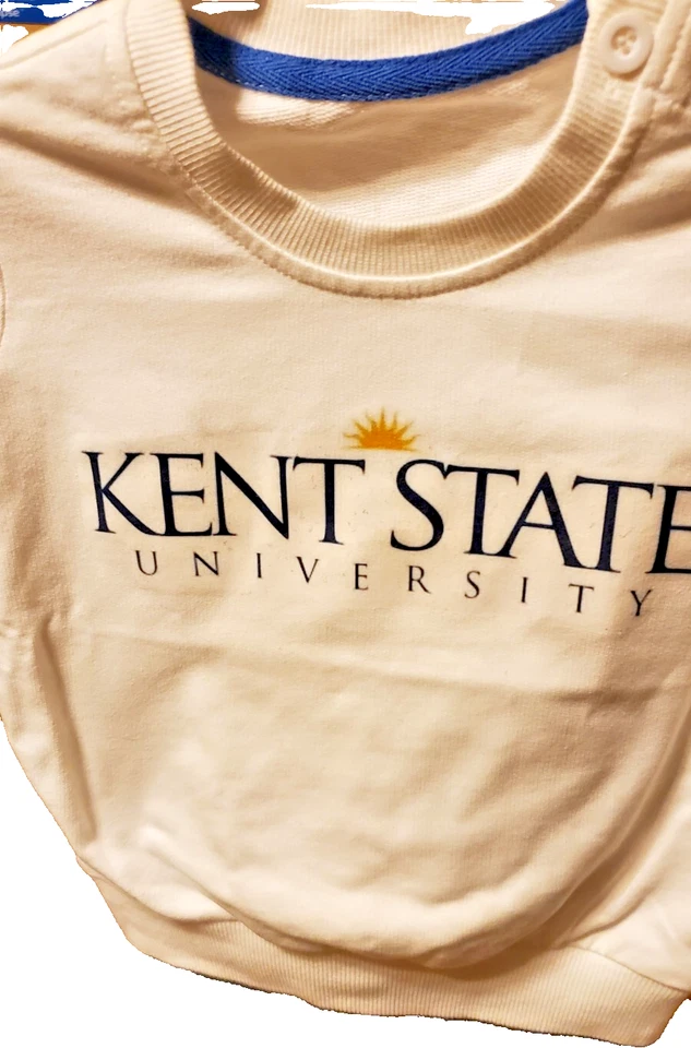 Sweatshirt Kent State University Crewneck Childs 80/47  White - Image 1 of 1