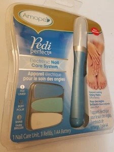 Amope Pedi Perfect Electronic Nail File System Manicure Pedicure New Unopened - Picture 1 of 4