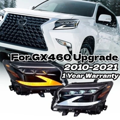 Светодиодная фара в сборе для Lexus GX460 GX400 2010-2021 DRL последовательная передняя лампа - Изображение 1 из 4