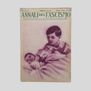 Rivista Annali del Fascismo n. 2 Febbraio 1937 - Picture 1 of 5