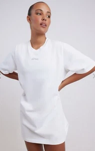 C&M Camilla Marc Womens Classic Fresh White Valencia Tshirt Dress Sz 10 RRP$140 - Picture 1 of 6