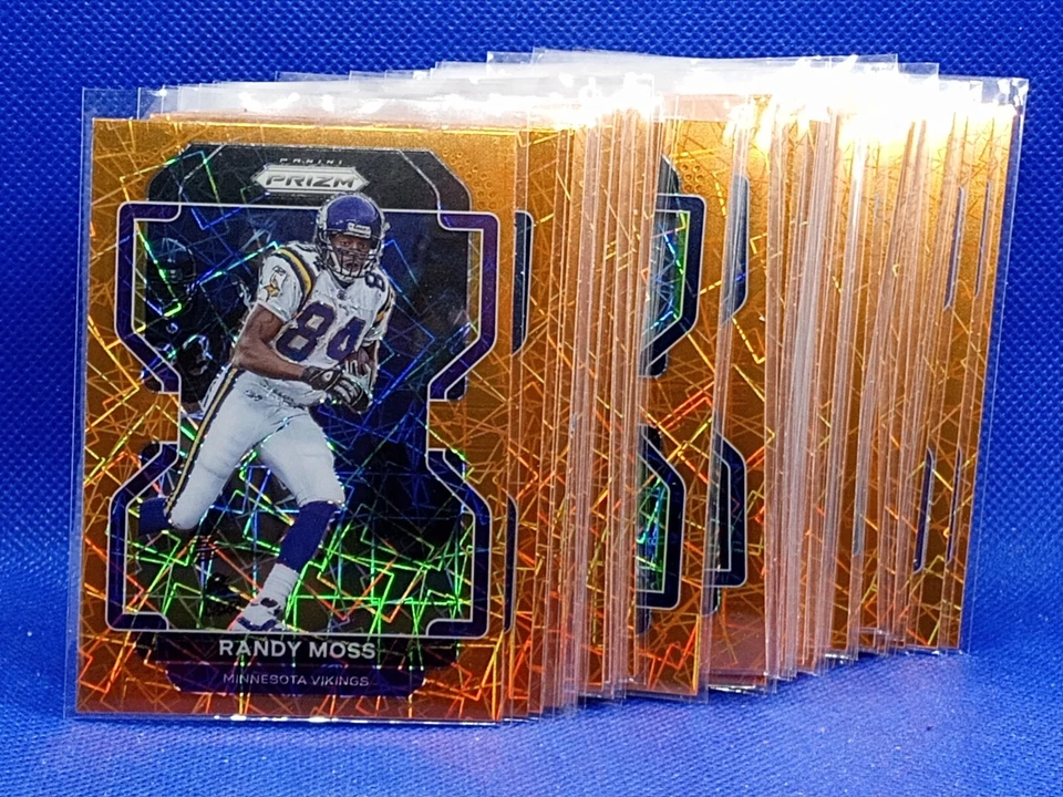 2021 Panini Prizm Football ORANGE LAZER PRIZM - COMPLETE YOUR SET - YOU PICK - Image 1 of 1