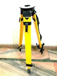 Round Head Tripod Heavy Duty Survey Tripod for Total Station And Auto Level - Picture 1 of 4