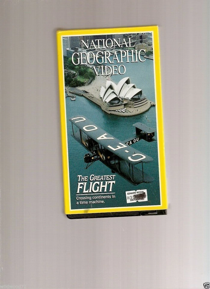 National Geographic - The Greatest Flight (VHS) - Image 1 of 1