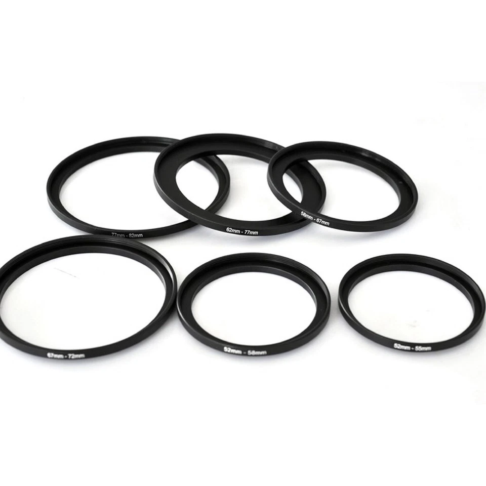 Step Up Rings 39mm - 40.5 43 46 49 52 55 58mm Step-Up  Metal Adapter Ring - Image 1 of 4