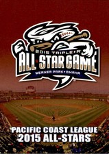 2015 Pacific Coast League All-Stars #NNO Header / Logo Checklist Baseball Card