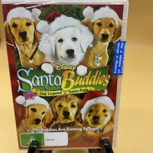 DVD Santa Buddies Legend Of Santa Paws Perros Navidad Familia Nuevo y Sellado R4 - Imagen 1 de 4