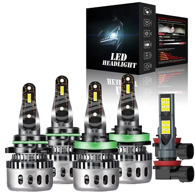 Faro antiniebla LED 6000 k para Nissan Rogue 2008 2009 2010 2011 2012 2013 Foto 1 de 4