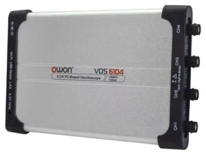 VDS6074 Oszilloskop PC 70MHz Kanäle: 4 10Mpts 1Gsps 40V 8bit 1MΩ/15pF OWON - Picture 1 of 1