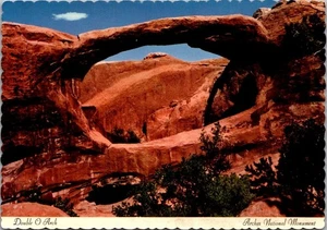 DOUBLE O ARCH Arches National Monument UTAH UT 4x6 Postcard - Picture 1 of 2