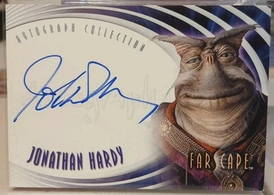 Farscape Season 3 Jonathan Hardy Autograph A15 Voice of Rygel 2002 Album Excl.  - Image 1 of 2