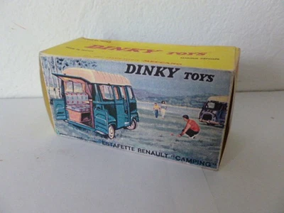 Boite COPIE RENAULT ESTAFETTE REHAUSSEE CAMPING ref 565 DINKY TOYS - Photo 1/4