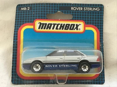 MATCHBOX MB-2 ROVER STERLING - ON CARD - Image 1 of 3
