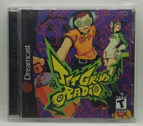 Jet Grind Radio (SEGA Dreamcast, 2000) CIB Complete W/ Manual Tested & Works