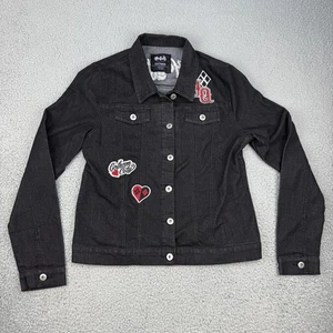 Batman Harley Quinn Jacke Damen Large Denim Gotham City bestickt DC Comics - Bild 1 von 13