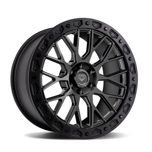 17x9 Vorsteiner Off-Road VR605BL Coal Black BEADLOCK Wheel 6x5.5 (0mm) - Picture 1 of 5