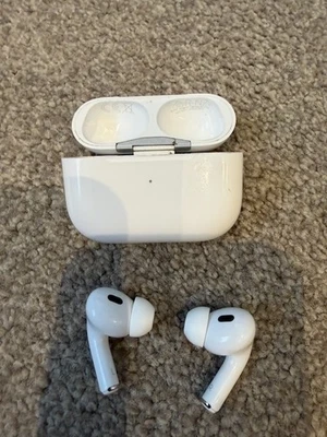 Apple AirPods Pro 2nd Generation with MagSafe - Lightning - A2698 - Image 1 of 4