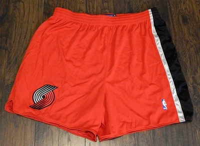 Pantalones Cortos de Baloncesto Portland Trail Blazers Emitidos por el Equipo Reebok Rojo Talla 48 +2" Foto 1 de 3