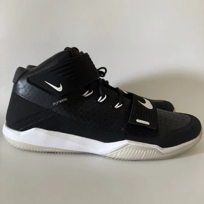 Nike Hombres 15 Force Savage Mid Pro Negro/Blanco Fútbol Césped Zapato AQ8130-001 NUEVO Foto 1 de 4