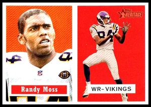 Randy Moss 2002 Topps Heritage #6 Minnesota Vikings - Picture 1 of 2