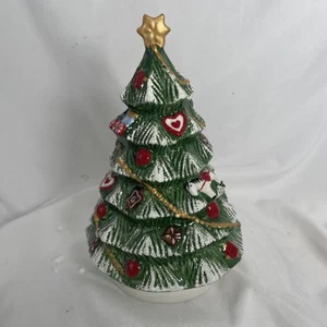 Villeroy & Boch Melodia Nostalgica Albero di Natale Decorazione Musicale con Scatola - Foto 1 di 9