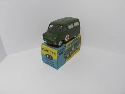 Corgi Toys 414 Bedford Military Ambulance With Original Box.Lovely.UK Bids ONLY. - Image 1 of 4