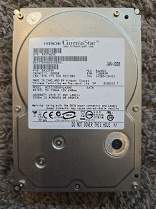 Hitachi CinemaStar 0A33794 HCS725050VLA380 500gb 7200RPM SATA Hard Drive AS IS - Picture 1 of 4