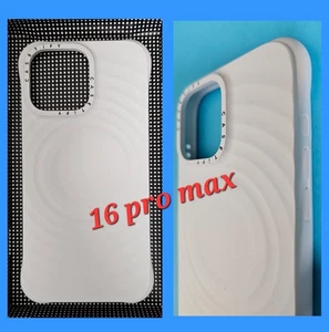 CASETiFY Essentials Ripple Case w/Magsafe for iPhone 16 PRO MAX White  - Picture 1 of 3