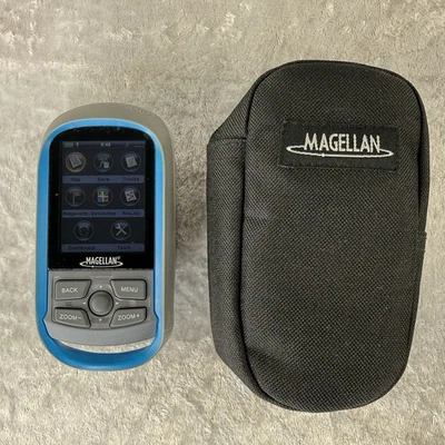 Magellan eXplorist 110 Handheld GPS w/Case Bundle New Batteries Tested Working - Image 1 of 4