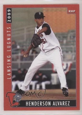 2009 Grandstand Lansing Lugnuts Henderson Alvarez — 第 1/2 张图片
