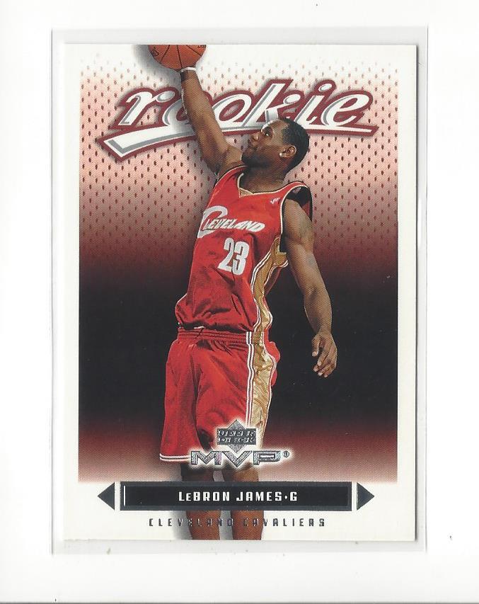 03-04 Upper Deck MVP レブロン 201 RC 2003-04 Upper Deck MVP LeBron James Rookie RC #201 Cavaliers