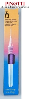 AGO MAGICO PONY 90042 PER RICAMARE A MANO - AGO SPUGNA  - PUNCH NEEDLE - Immagine 1 di 3