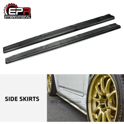 Kits de carrocería de extensión de faldones laterales exteriores de 2 piezas para Honda S2000 FRP sin pintar Foto 1 de 4