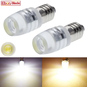 Caldo/bianco caldo E10 3V/6V/12V/24V COB 2W Mes base a vite torcia LED lampade - Foto 1 di 9