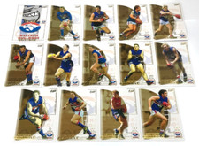 2002 SELECT AFL EXCLUSIVE "SPX" TRADING CARD FULL BASE TEAM SET-BULLDOGS(14)