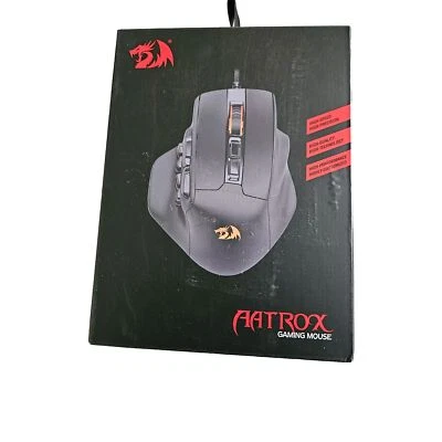 Redragon AATROX M811 MMO Gaming Mouse, 15 Programmable Buttons Wired RGB Mouse - Image 1 of 2
