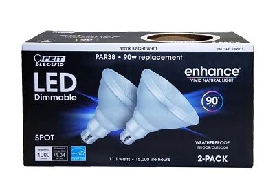 Feit Electric PAR38 LED Spot Bright White (2-Pack) - Image 1 of 3